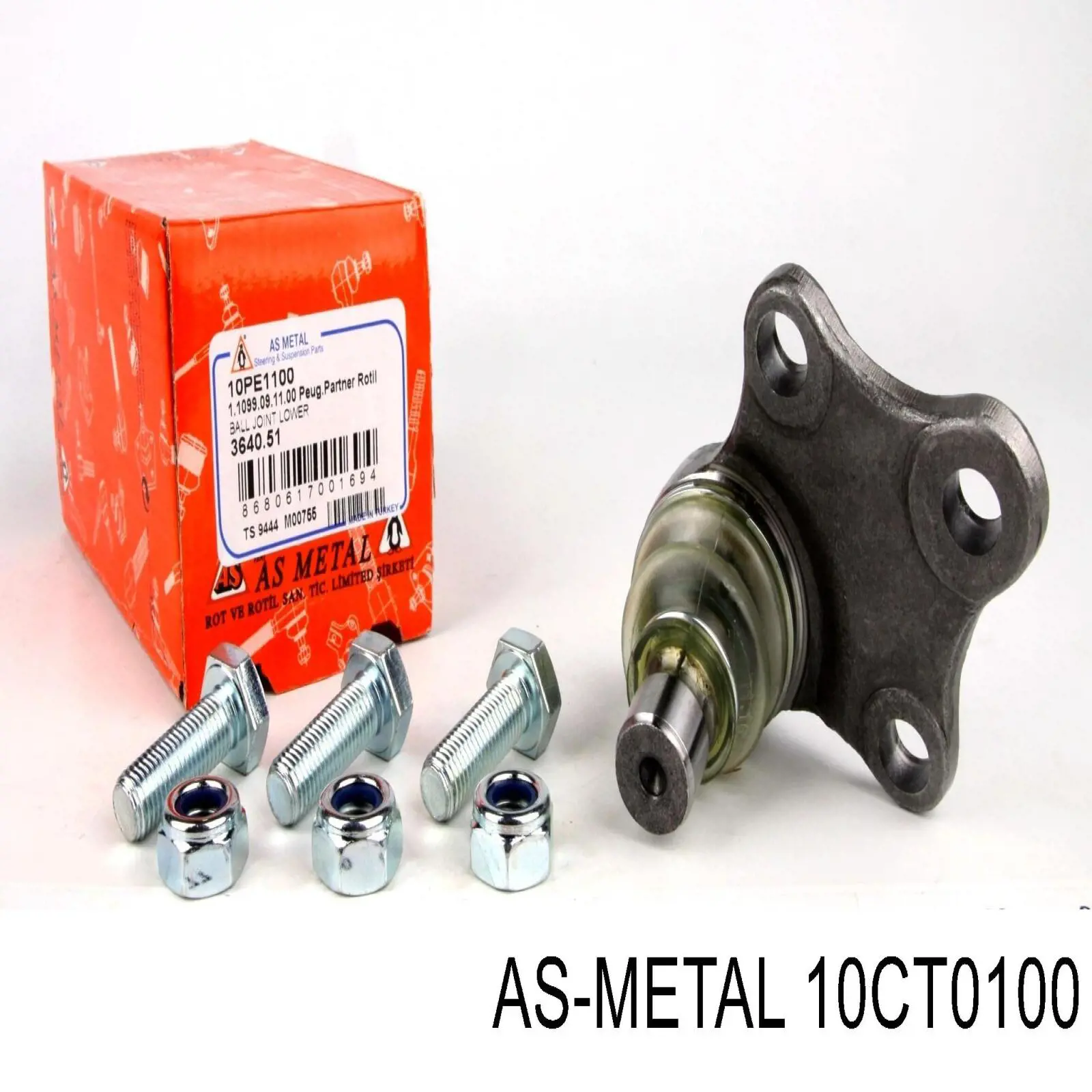 Sworzeń wahacza dolny As Metal 10CT0100 cena, od 13,43 USD