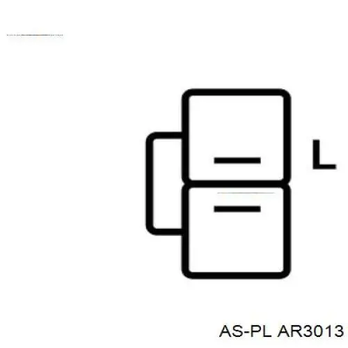 Wirnik alternatora VALEO 593811
