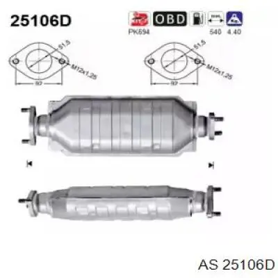 Konwerter-katalizator do KIA Carens I FJ