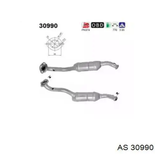 Konwerter-katalizator Renault Twingo I hatchback (C06) (1992 - 2007) cena, od 224,41 USD