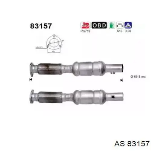 Konwerter-katalizator Rover 75 sedana (RJ) (1999 - 2005) cena, od 218,86 USD