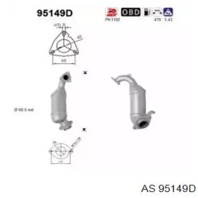 Konwerter-katalizator Toyota 250510N020 cena, od 317,91 USD