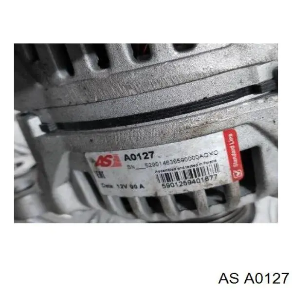 Alternator A0127 AS/Auto Storm
