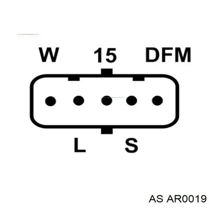 Wirnik alternatora AS/Auto Storm AR0019