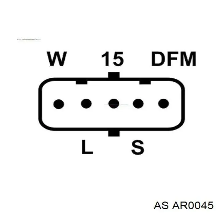 AR0045 AS/Auto Storm Wirnik alternatora