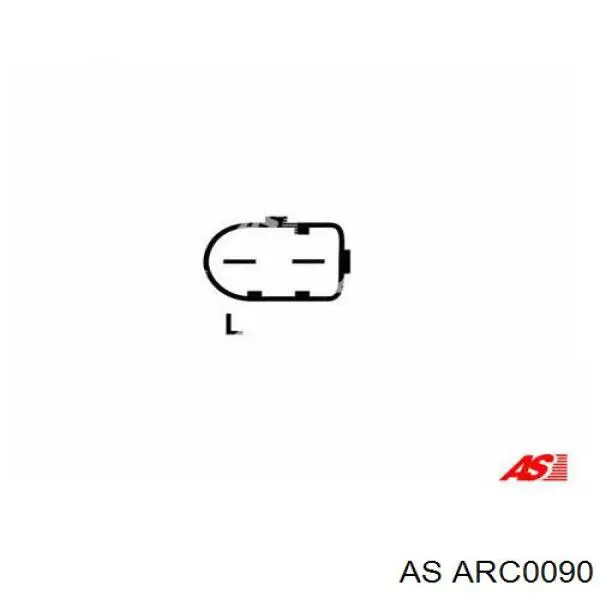 Mostek prostowniczy alternatora = Moster diodowy alternatora ARC0090 AS/Auto Storm