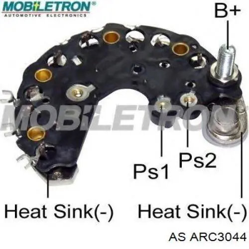 593512 VALEO Mostek prostowniczy alternatora = Moster diodowy alternatora