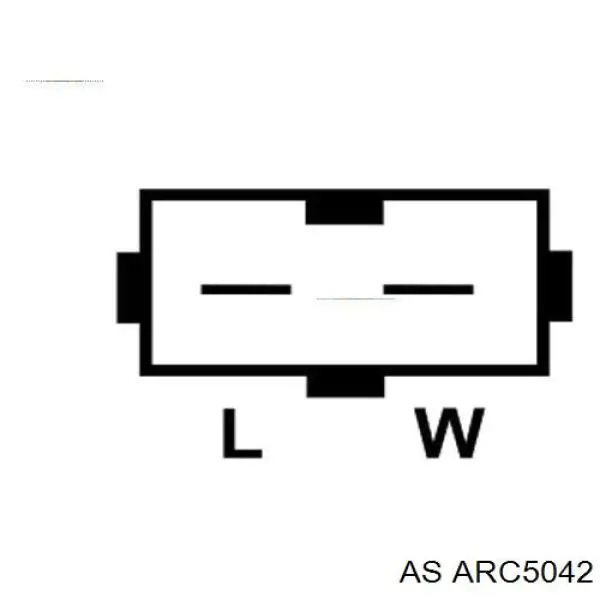 Mostek prostowniczy alternatora = Moster diodowy alternatora ARC5042 AS/Auto Storm