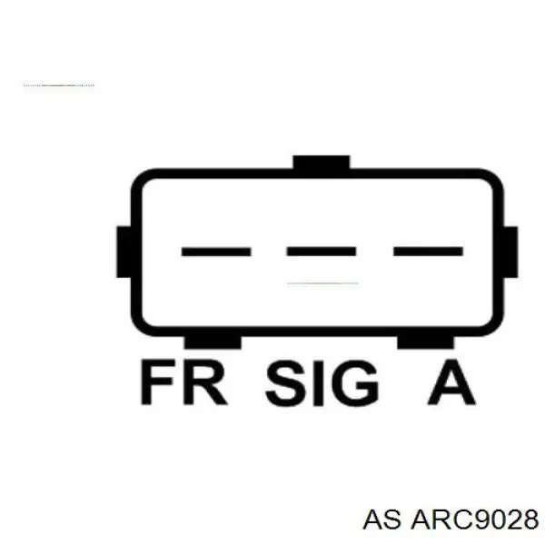 Mostek prostowniczy alternatora = Moster diodowy alternatora ARC9028 AS/Auto Storm