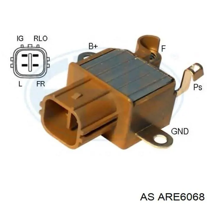 Do koszyka ARE6068 AS/Auto Storm Regulator alternatora (przekaźnik ładowania)