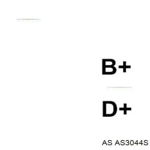 AS3044S AS/Auto Storm uzwojenie alternatora, stojan