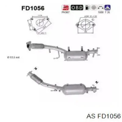FD1056 AS/Auto Storm Filtr cząstek stałych układu wydechowego