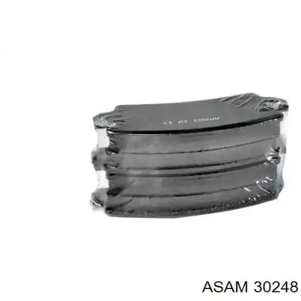 30248 Asam Klocki hamulcowe przednie tarczowe