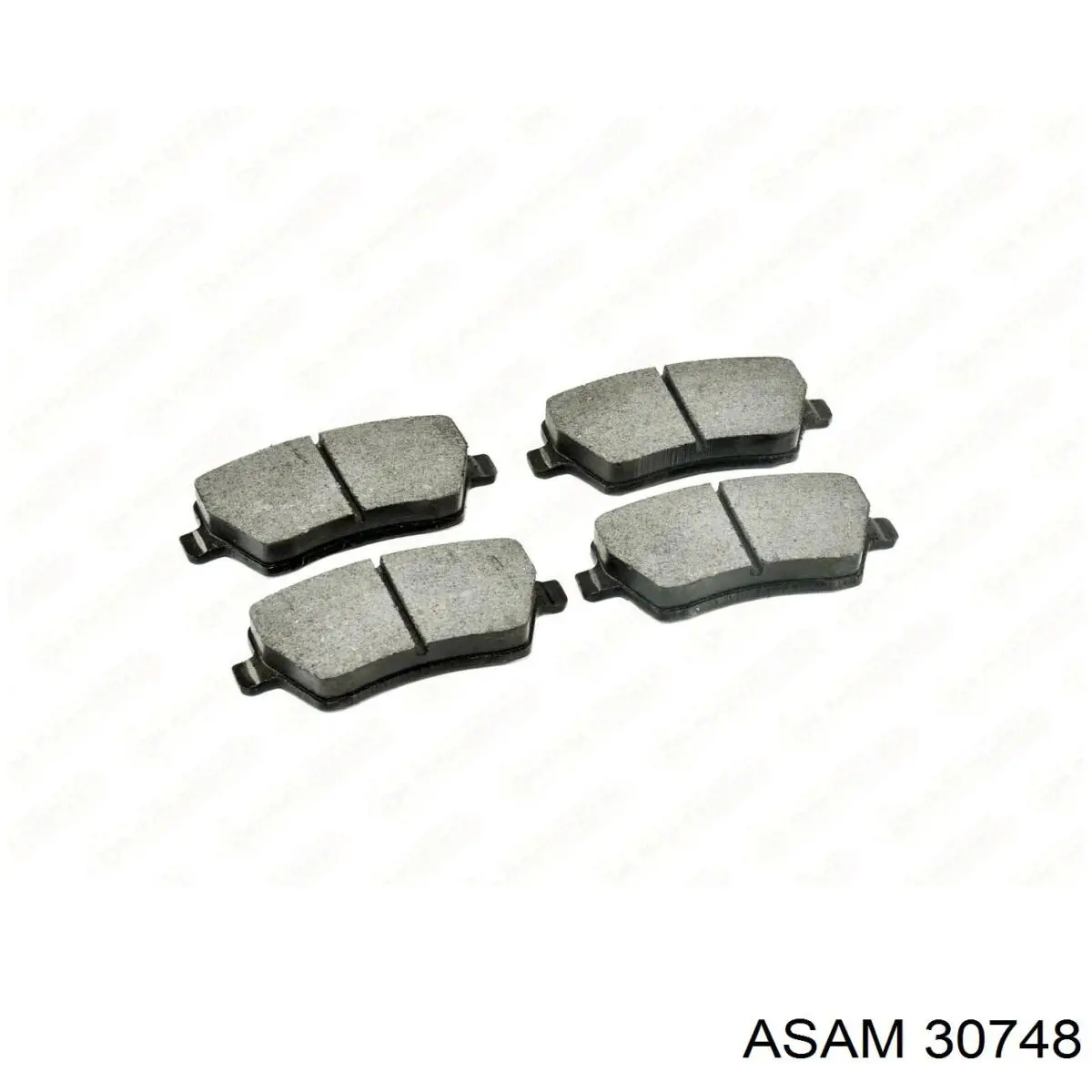 Klocki hamulcowe przednie tarczowe Asam 30748 cena, od 17,77 USD
