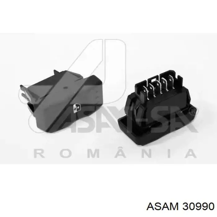 Włącznik przyciskowy podnośnika szyby konsoli centralnej Asam 30990 cena, od 8,65 USD