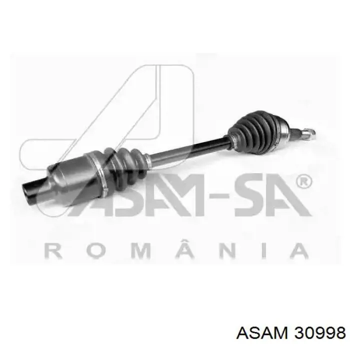 Półoś napędowa przednia prawa Asam 30998 cena, od 128,25 USD