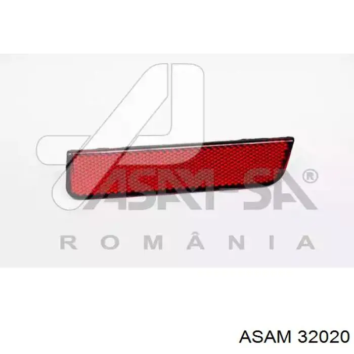 Lampa odblaskowa zderzaka tylnego prawa Renault (RVI) 7701208720 cena, od 9,89 USD
