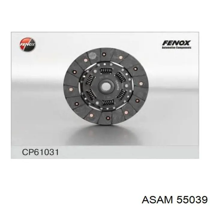 Tarcza sprzęgła Asam 55039 cena, od 34,63 USD