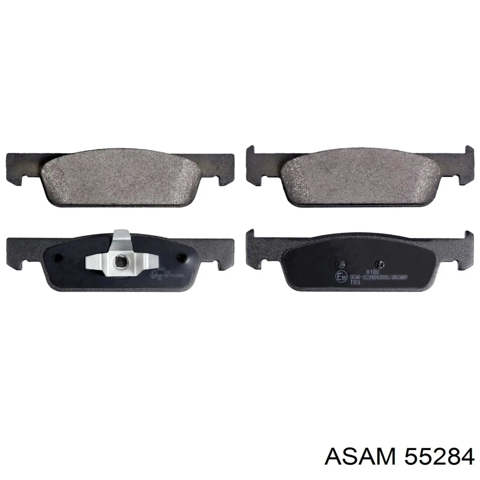 Klocki hamulcowe przednie tarczowe Asam 55284 cena, od 18,89 USD