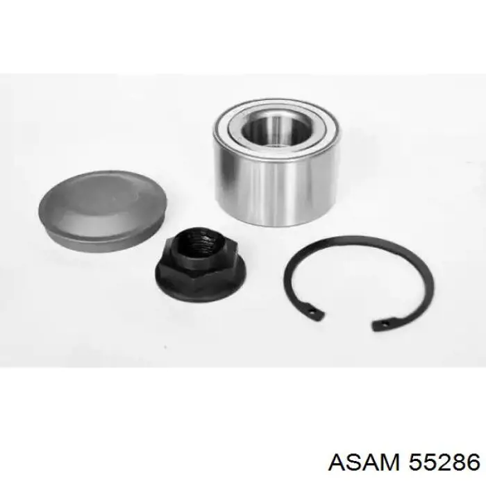 55286 Asam Tarcza hamulcowa tylna
