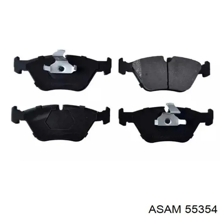 55354 Asam Klocki hamulcowe przednie tarczowe