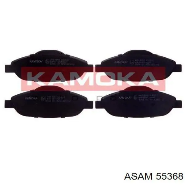 Klocki hamulcowe przednie tarczowe Asam 55368 cena, od 22,39 USD