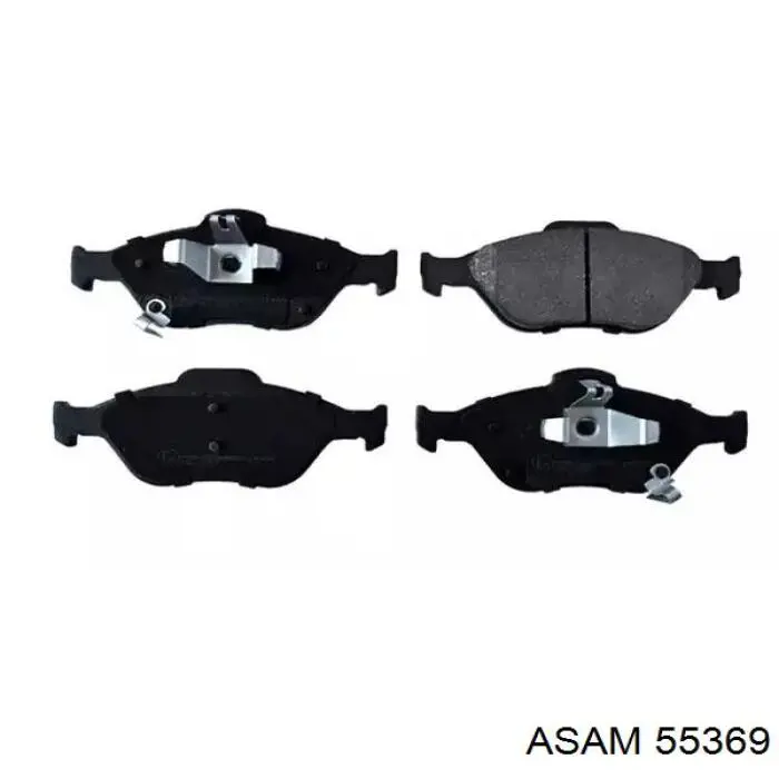Klocki hamulcowe przednie tarczowe Asam 55369 cena, od 26,20 USD