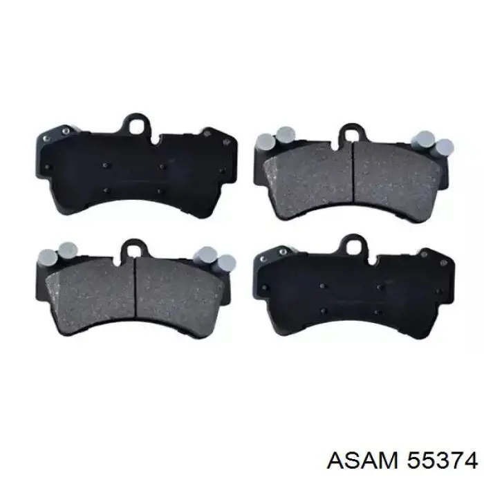 55374 Asam Klocki hamulcowe przednie tarczowe