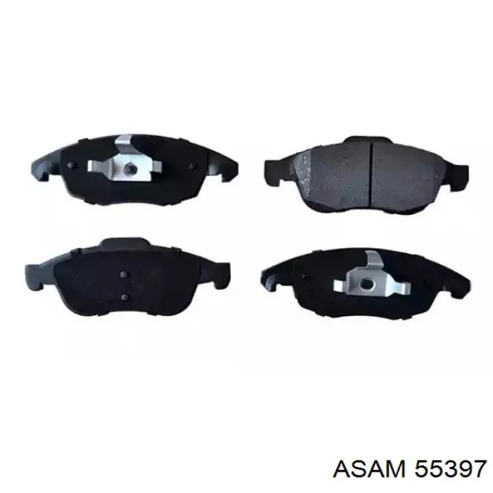 55397 Asam Klocki hamulcowe przednie tarczowe