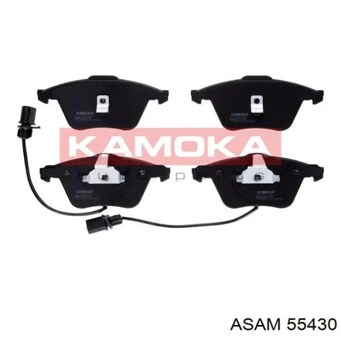 Klocki hamulcowe przednie tarczowe Asam 55430 cena, od 29,99 USD