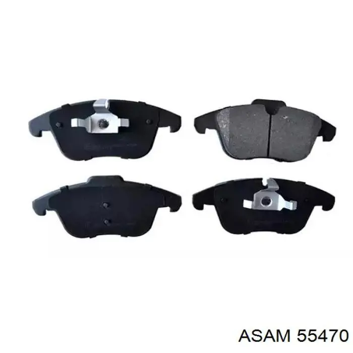 55470 Asam Klocki hamulcowe przednie tarczowe
