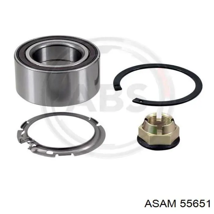 Łożysko piasty przedniej Asam 55651 cena, od 33,03 USD