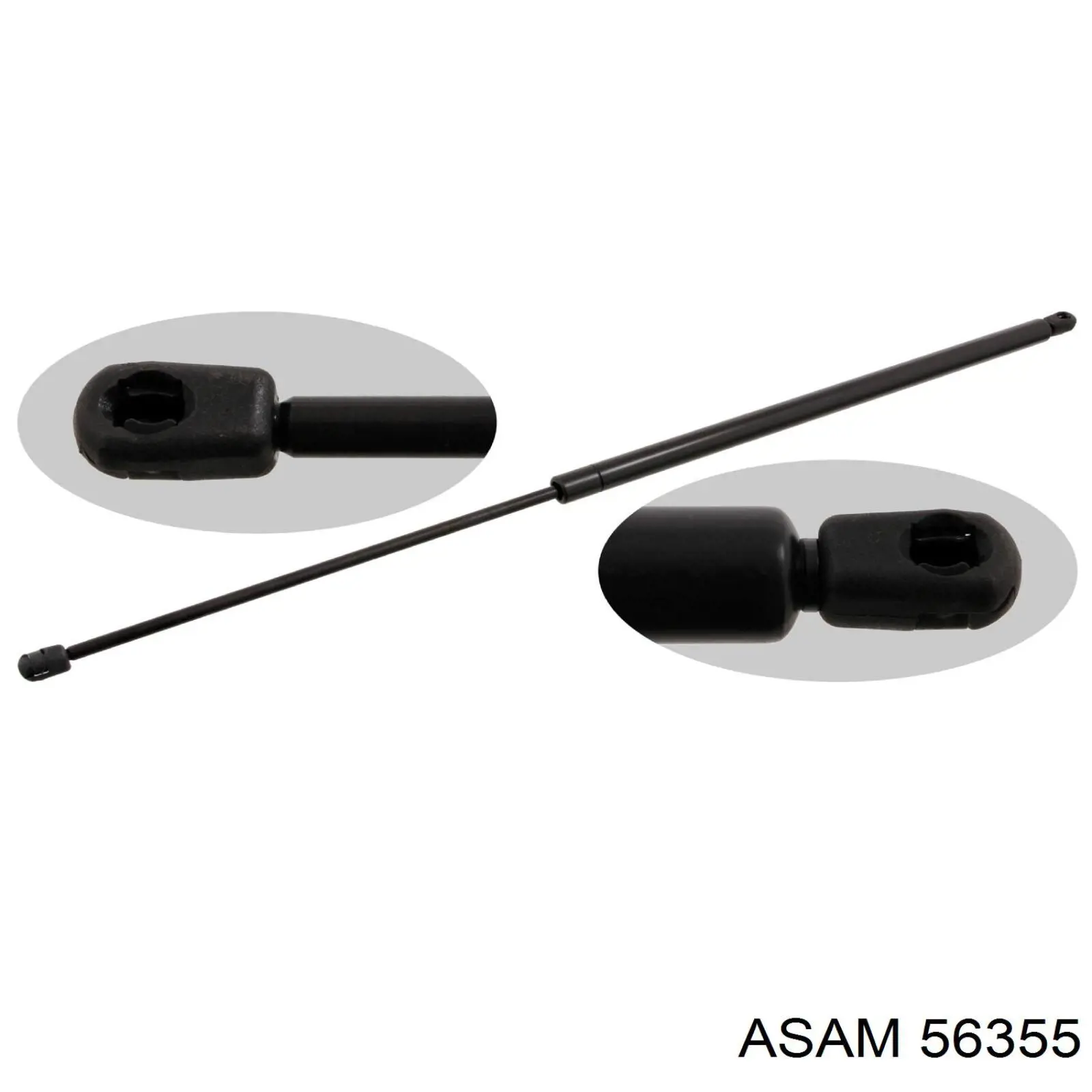 Amortyzator klapy bagażnika (3/5 drzwi-tylnych) Asam 56355 cena, od 17,02 USD