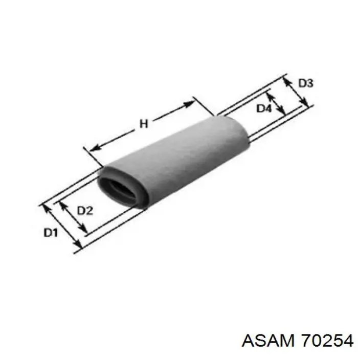  Asam 70254