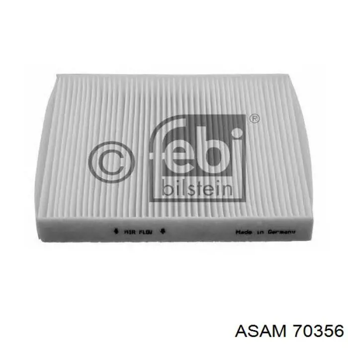 Do koszyka 70356 Asam Filtr kabiny