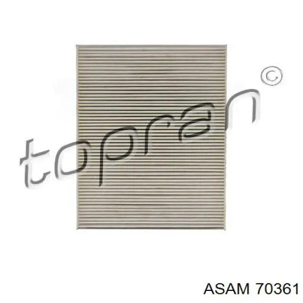 Filtr kabiny Asam 70361 cena, od 7,76 USD
