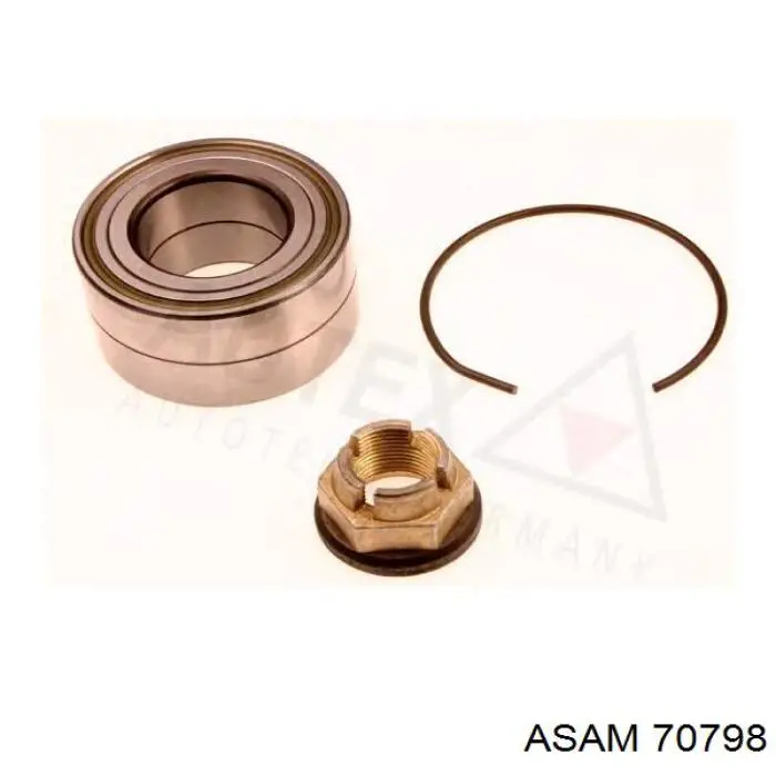 Łożysko piasty przedniej Asam 70798 cena, od 20,42 USD