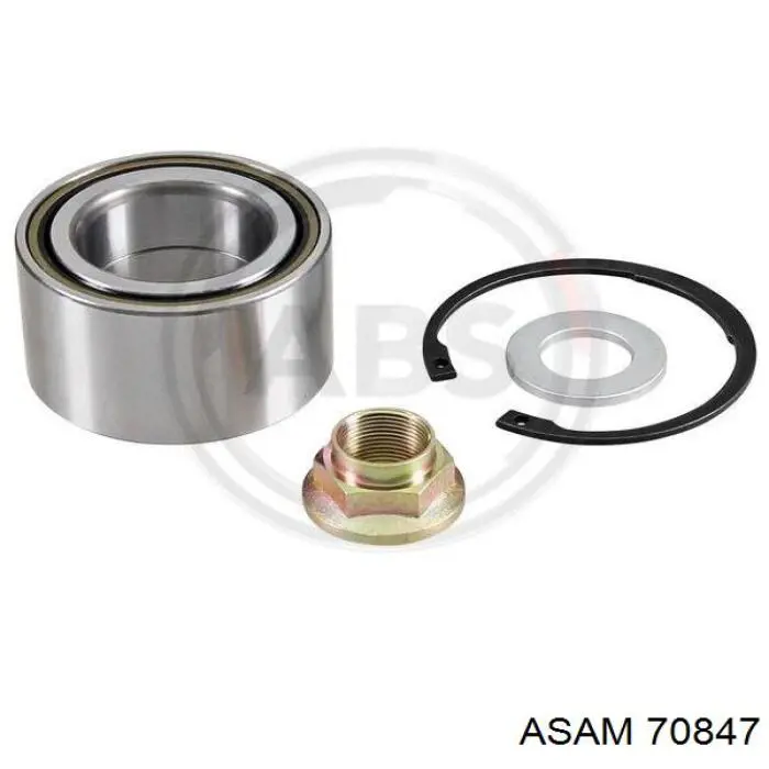 Łożysko piasty przedniej Asam 70847 cena, od 34,19 USD