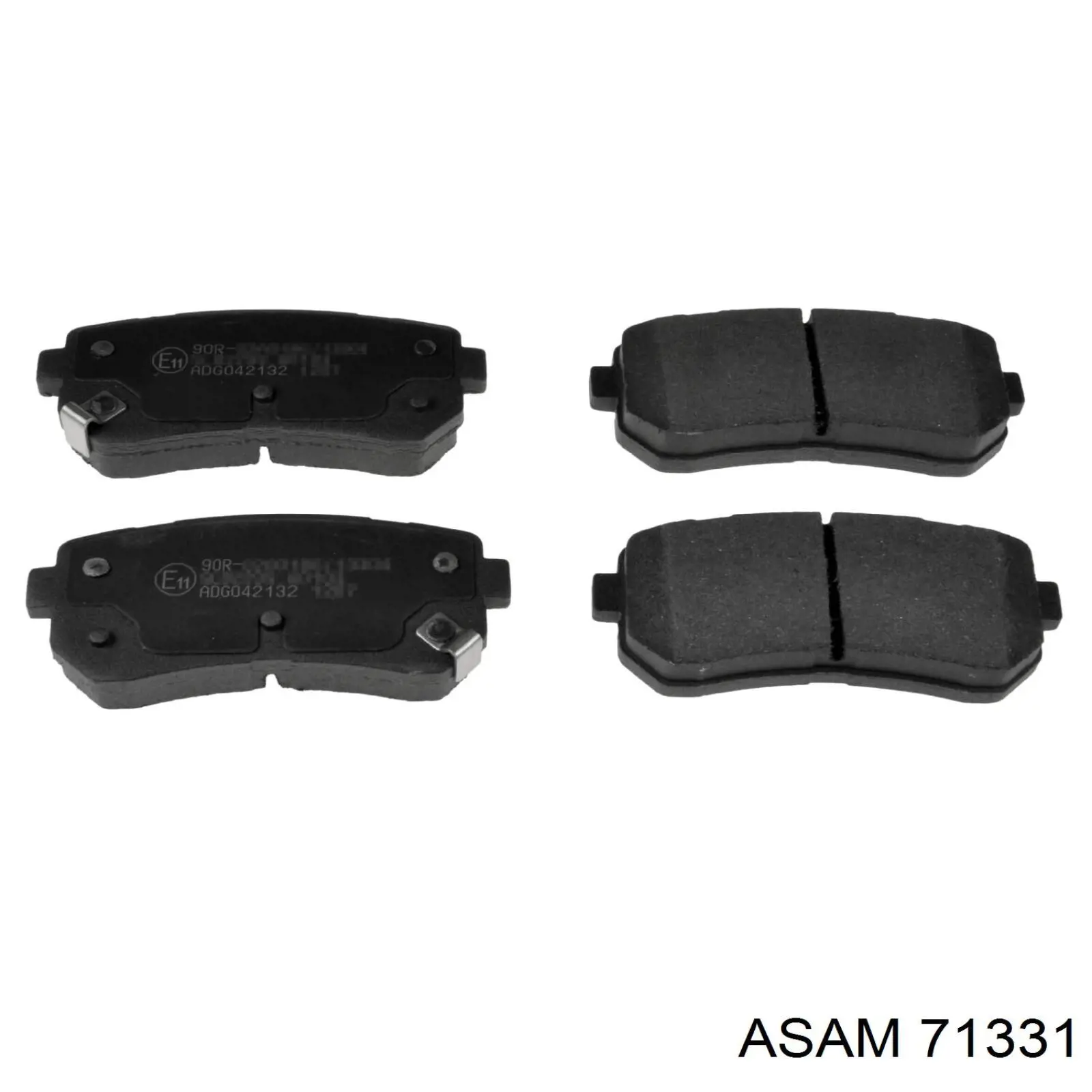 Okładziny (klocki) do hamulców tarczowych tylne Asam 71331 cena, od 18,67 USD