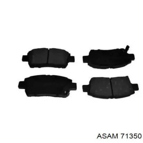 Klocki hamulcowe przednie tarczowe Asam 71350 cena, od 17,06 USD