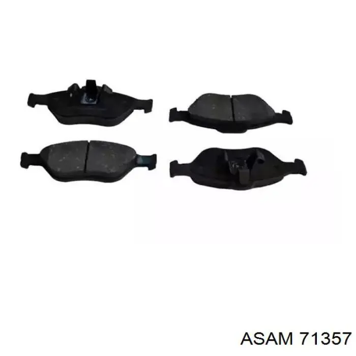 Klocki hamulcowe przednie tarczowe Asam 71357 cena, od 23,52 USD