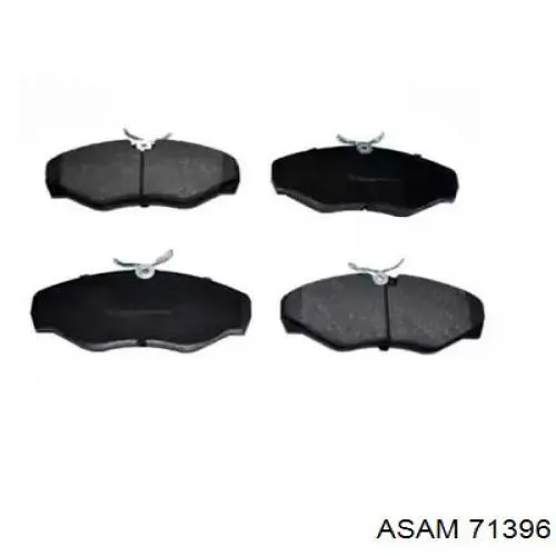 Klocki hamulcowe przednie tarczowe Asam 71396 cena, od 26,64 USD