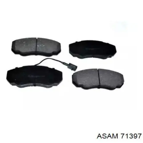 Klocki hamulcowe przednie tarczowe Asam 71397 cena, od 27,00 USD