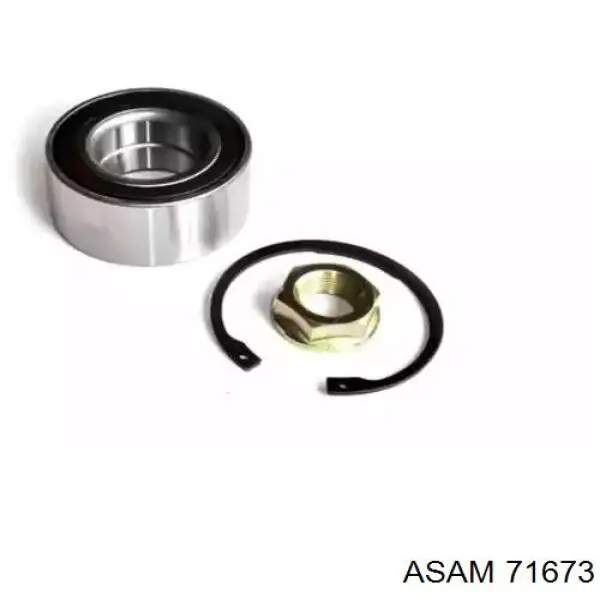 Łożysko piasty przedniej Asam 71673 cena, od 23,73 USD