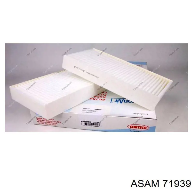 Do koszyka 71939 Asam Filtr kabiny