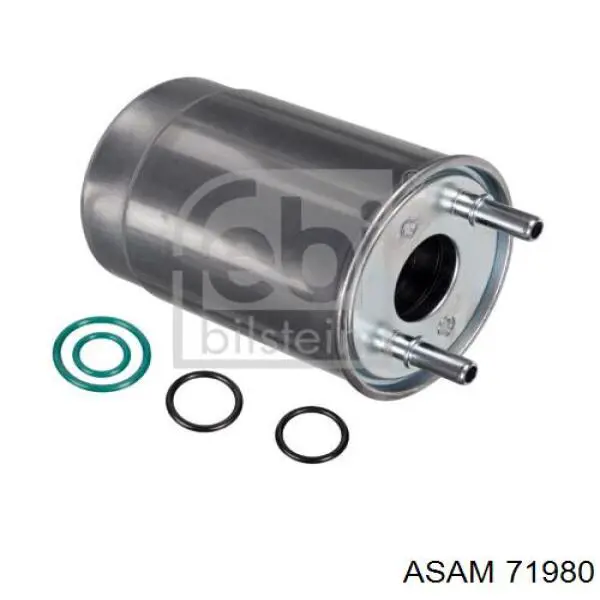 Filtr paliwa Asam 71980 cena, od 44,77 USD