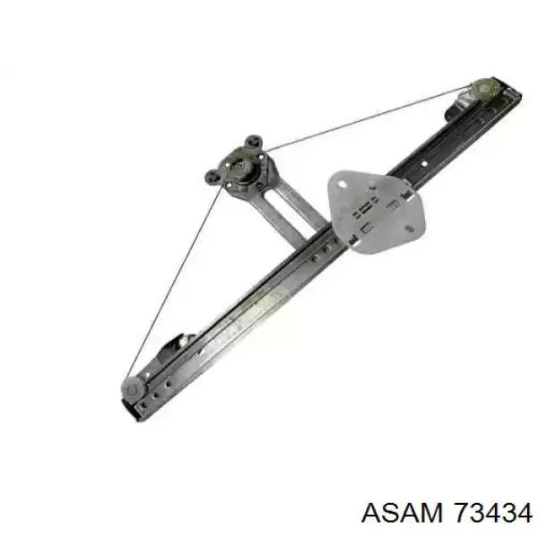 Do koszyka 73434 Asam Mechanizm podnoszenia szyby drzwi przednich lewych