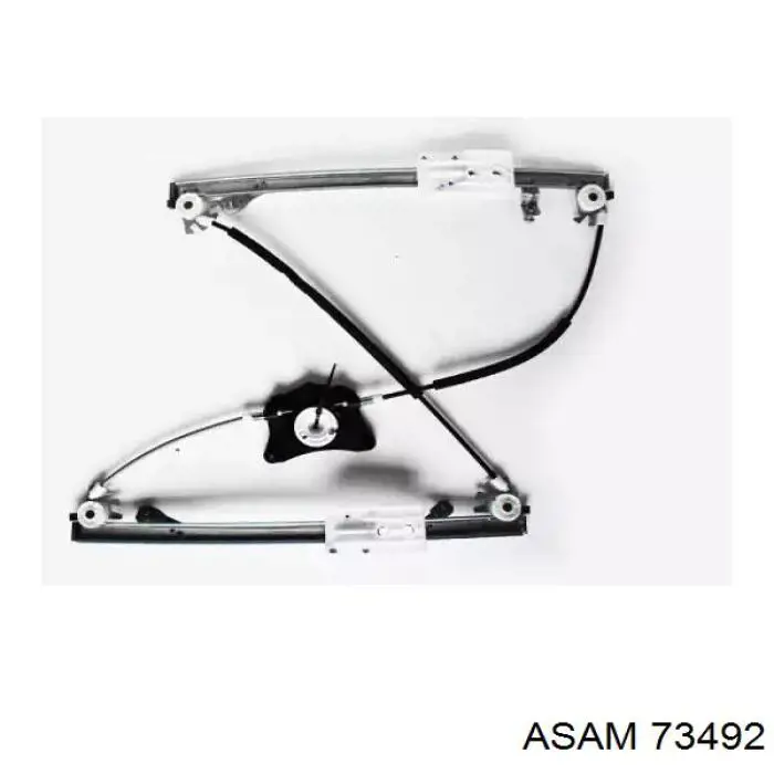 Do koszyka 73492 Asam Mechanizm podnoszenia szyby drzwi przednich lewych