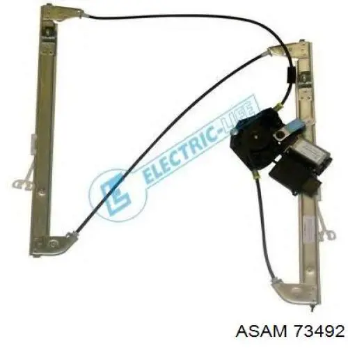 73492 Asam Mechanizm podnoszenia szyby drzwi przednich lewych