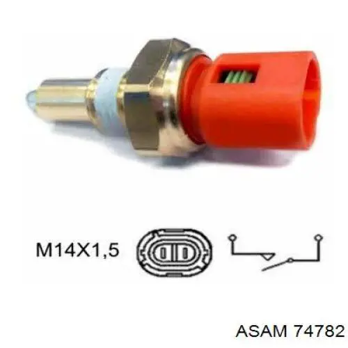 Do koszyka 74782 Asam Elektromagnes rozrusznika